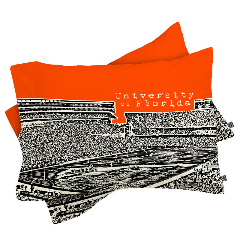 Taie d’oreiller de l’université de floride Bird Ave, Standard