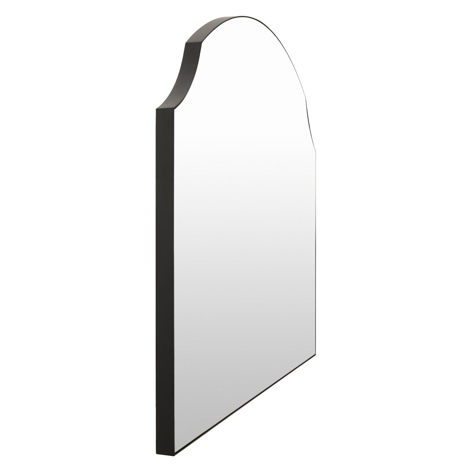 Galey Alix x Livabliss Landon Mirror, Matte Black, 38" x 52"