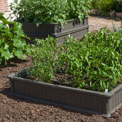 Raised Garden Bed (1 Bed, No Enclosure)