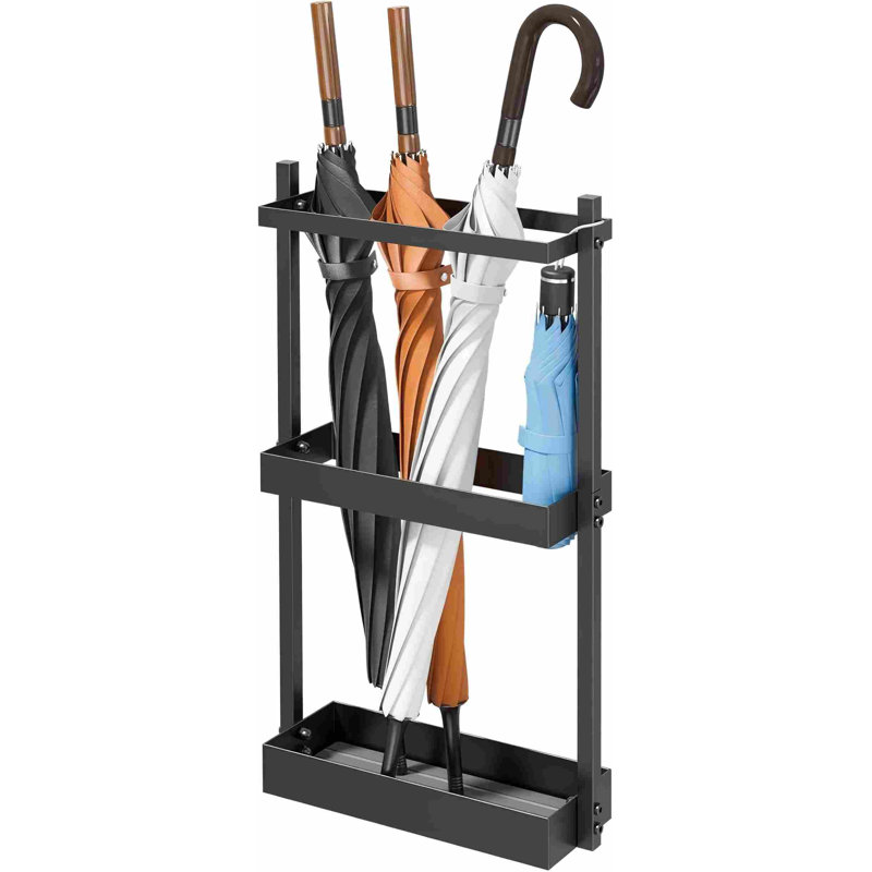 Metal Umbrella Stand with Drying Stone