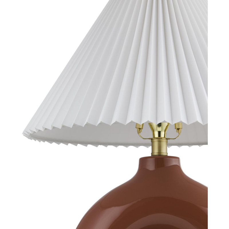 Tandria Table Lamp, Red