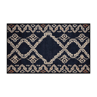 Tapis gris lavable à la machine