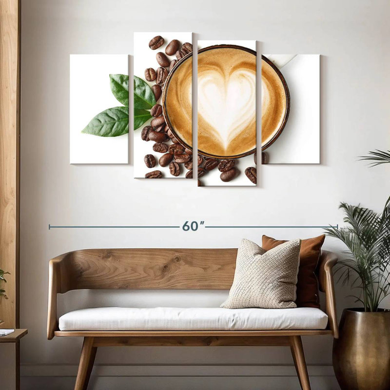 Yarlin Caffe Latte Cup, 32" H x 52" W
