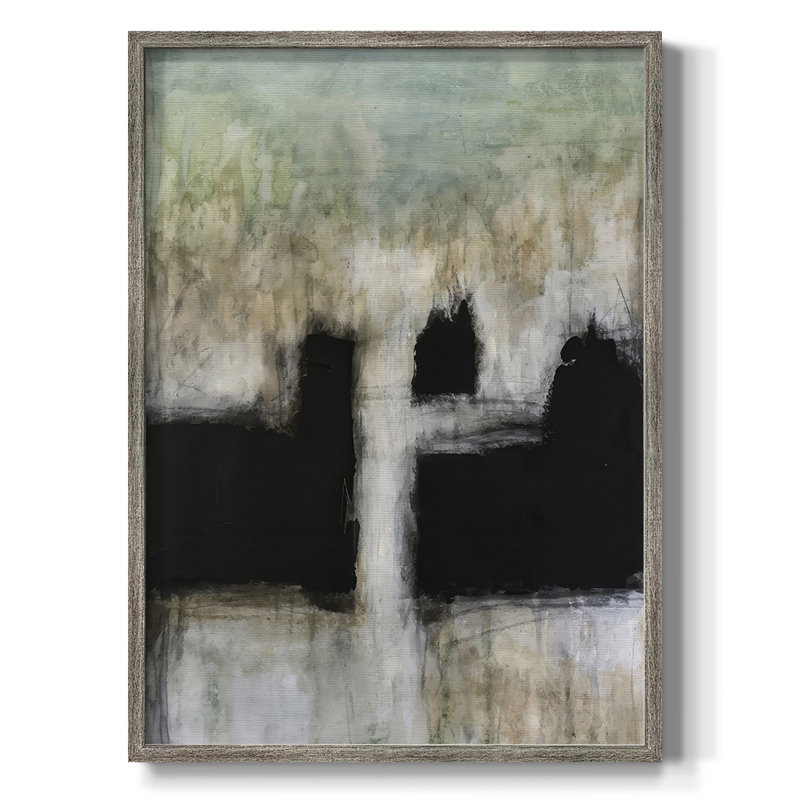 Penumbra III Framed Print - Solid Wood, 15" H x 12" W