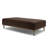 Tenby Cocktail Ottoman-Surrey Cocoa