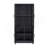 Bookcase Cabinet In Charcoal Gray-1580001140