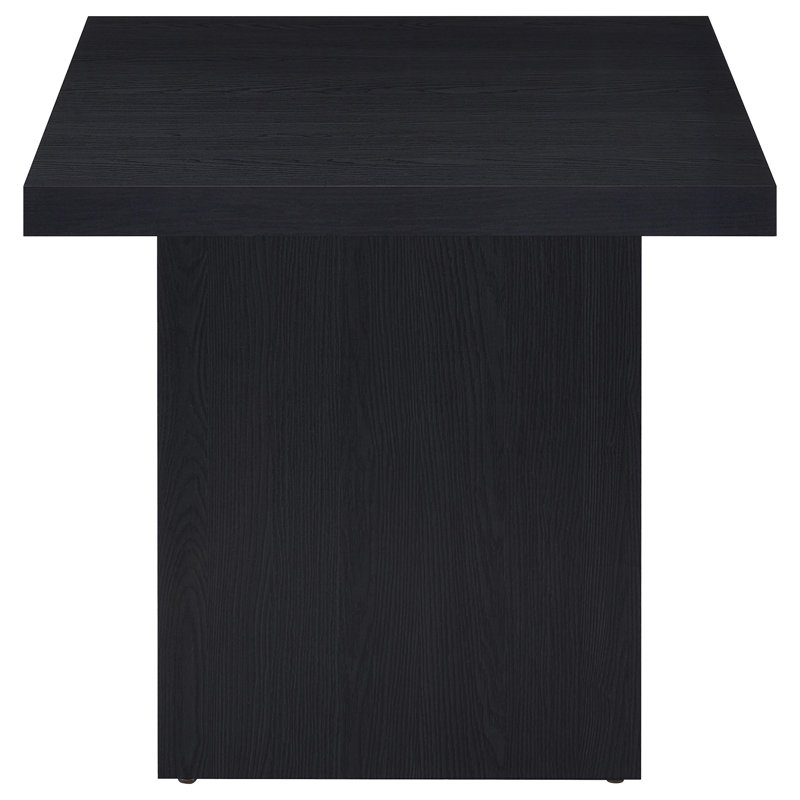 Exeter Black Square End Table (Only Including Table), Black