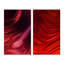 " Abstract Red Wave Liquid Art " 2 - Pieces-802161833-802161832
