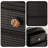 Modern Black Solid Manufactured Wood Accent Cabinet