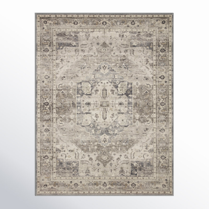 Claribel Oriental Indoor Rug, Rectangle 5' x 7'6"