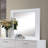 Lorimar White Finish Mirror