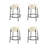 Upholstered Counter Stool with Metal Frame-1499803788-1499803789-1517665183