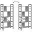 75cm W Steel Etagere Bookcase-1438948494-1438948493