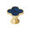 Gold/Navy Blue