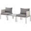 Jarif Metal 2 - Person Seating Group with Cushions-1619402401-1619402406