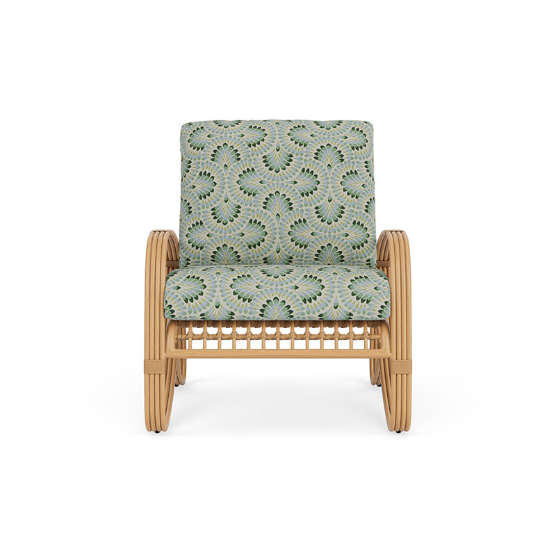 Riviera Outdoor Lounge Chair, Plume Spring