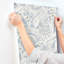 Conservatory Toile Vinyl Wallpaper Double Roll-490413313
