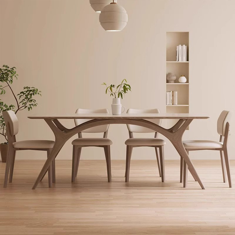 Table de salle à manger 62,99 po Nordic, 29.53" H x 62.99" W x 31.5" D