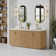 Adela 72'' Double Bathroom Vanity with Engineered Stone Top