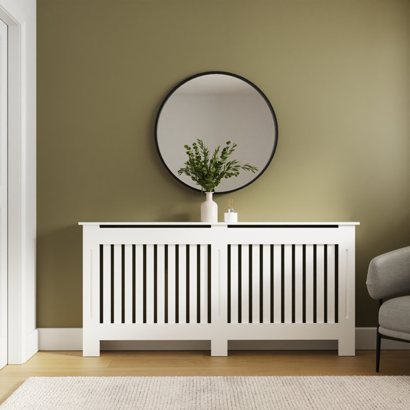 Harrison Medium Radiator Cover, 83 cm H x 172 cm W x 19 cm D