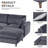 Luxurious Modular Sectional Sofa with Adjustable Headrests and Storage Pockets for Ultimate Comfort and Versatility-798382584
