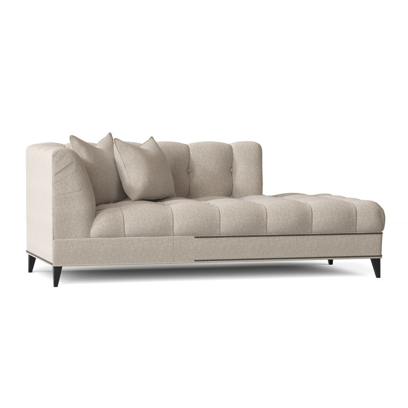 Sectional, Stepping Stones Ivory, Bisque, Weathered Brass Small
