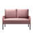 Velours rose est en rupture de stock