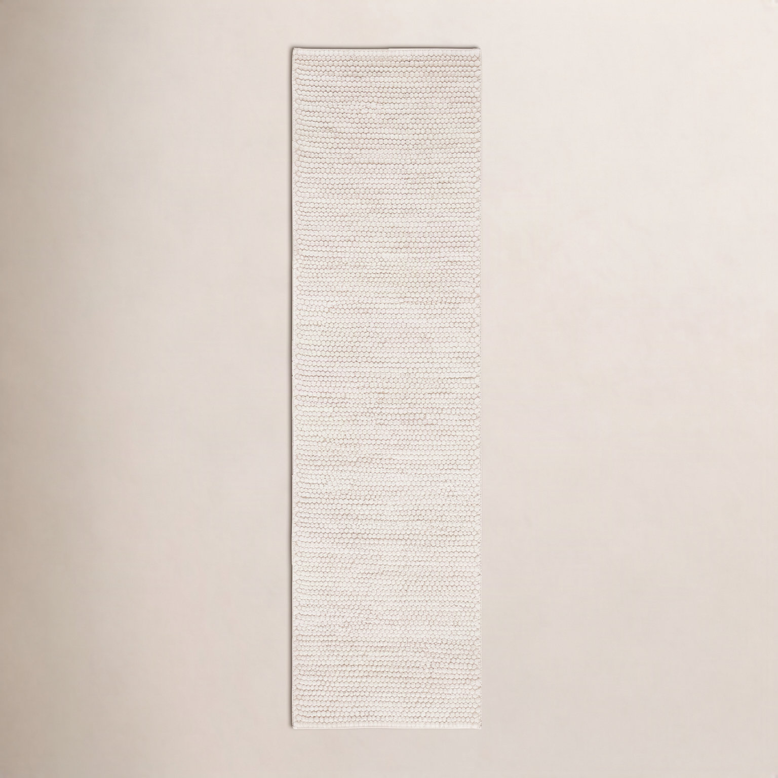Sitte Ivory Hand-Woven Rug, Runner 2'3" x 9'