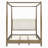 Canopy Bed Queen Brown See Below