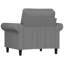 Fauteuil en velours 36,2 po Jitender-1417623473