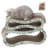 Suvi 26" Modern Cardboard Infinity 2-in-1 Lounge Bed Cat Scratcher with Catnip