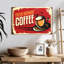 Plaque murale «Fresh Brewed Coffee»-1099633987