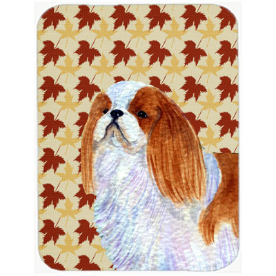 East Urban Home English Toy Spaniel Portrait Glass Cutting Board