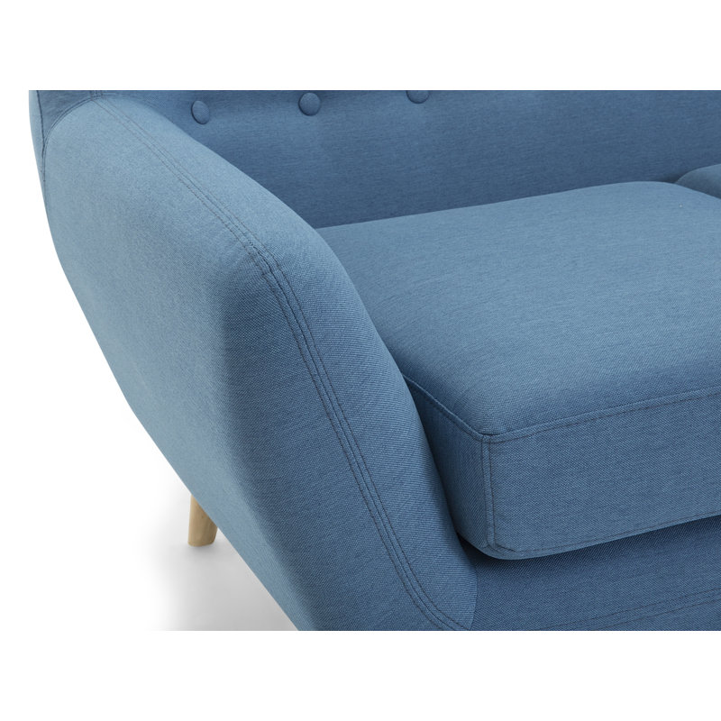 Tally 3 Seater Sofa, Blue