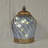 Blue LED Lanterns Twisted Iridescent Moroccan Style Lantern