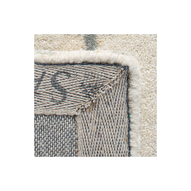 Tapis en laine touffeté à la main Griffiths, Tapis de couloir 2 pi 3 po x 6 pi