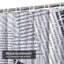 Rideau de douche noir avec 12 crochets Black Torn News-1669359739