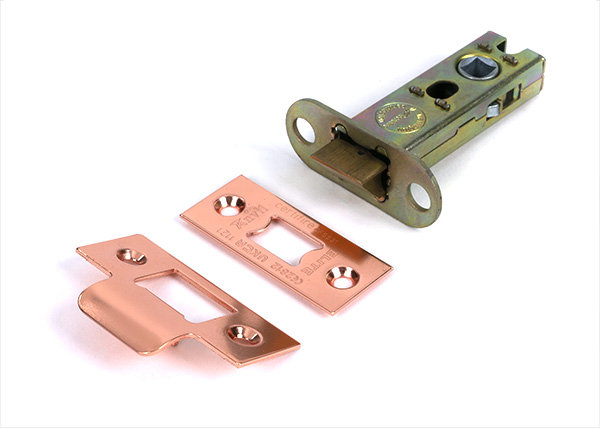Polished Nickel 3" Heavy Duty Latch, Polished Bronze