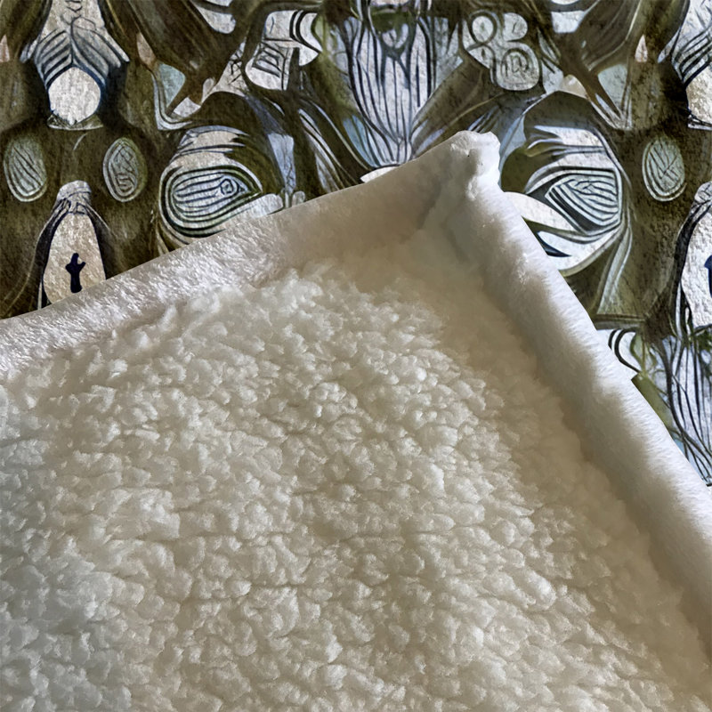 Throw Blanket, 51" W x 60" L
