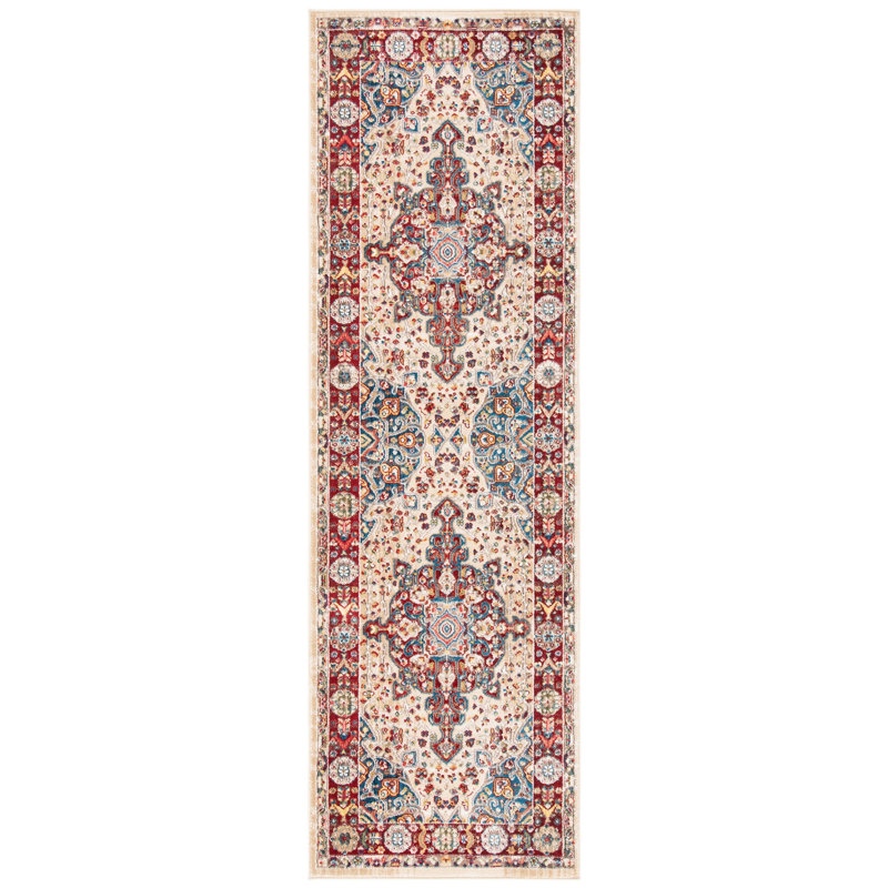 Tapis performance oriental Kurtz, Tapis de couloir 2 pi 6 po x 6 pi