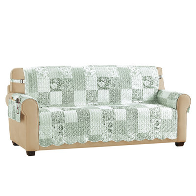 Eden Floral Patchwork Scalloped Edge Furniture Protector