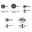 Tramontina 10 Pcs. Stainless Steel Cookware Set