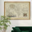 Carte antique du monde, reproduction d'art sur toile-1971682449-1971682450