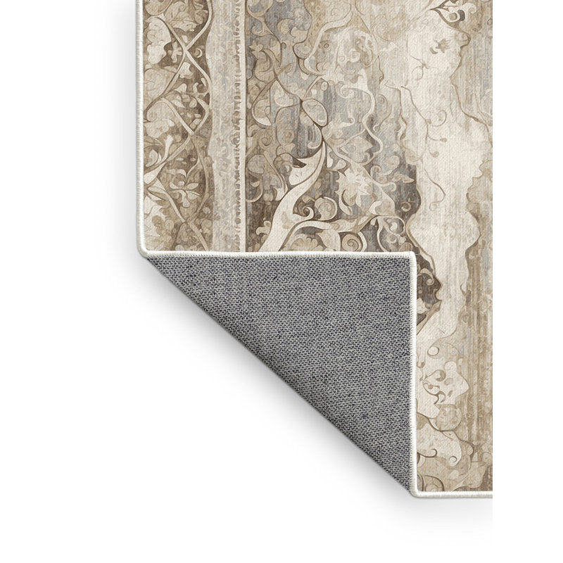Crimson Prime Drift Rug, Square 7'