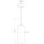 Luminaire suspendu 1 lumière Campos-2056539371-2056539375-2056539369