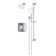 Oak HydroMersion Shower Faucet Trim with Hand Spray