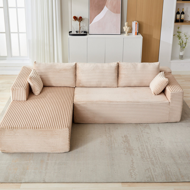 Canapé modulaire à compression, Beige