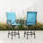 4 Person Patio Swivel Counter-height Dining Set-1682166740
