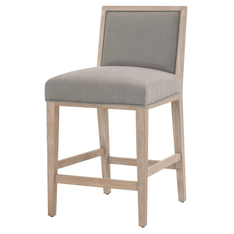 Martin Upholstered Counter Stool, LiveSmart Peyton-Slate