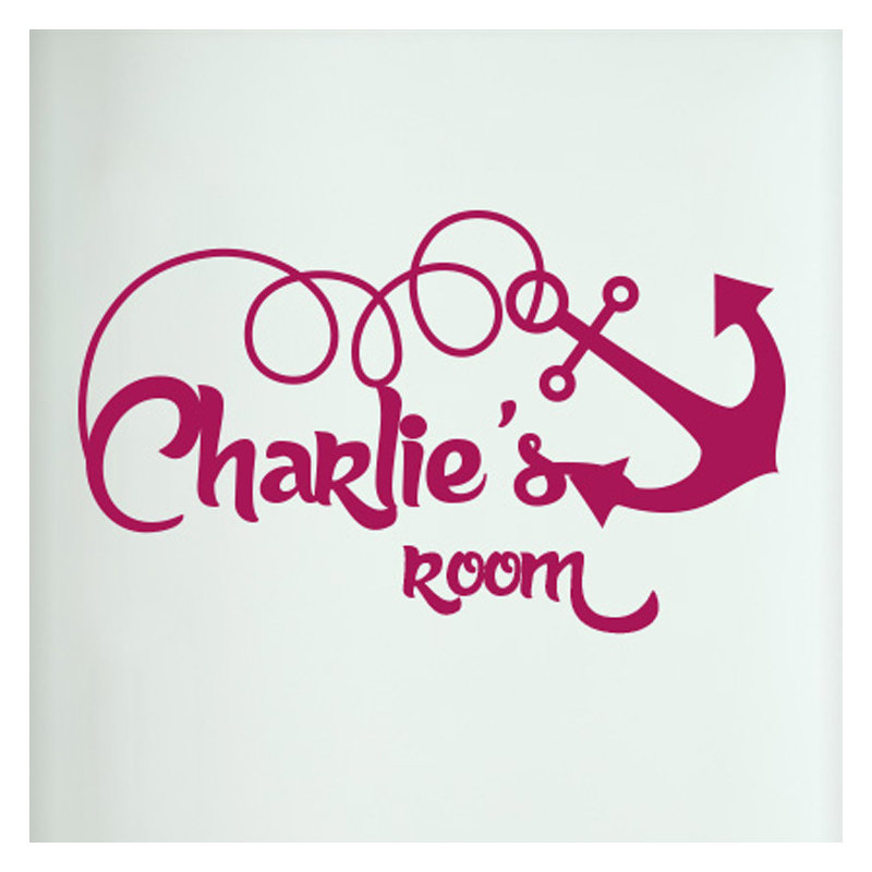 Nautical & Beach Wall Decal, Violet